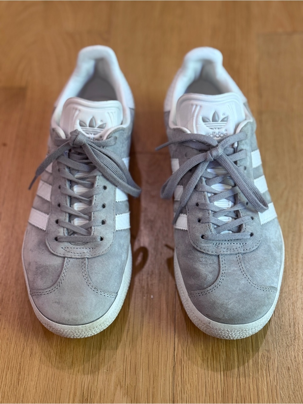 Adidas Gray Suede Gazelle Sneakers